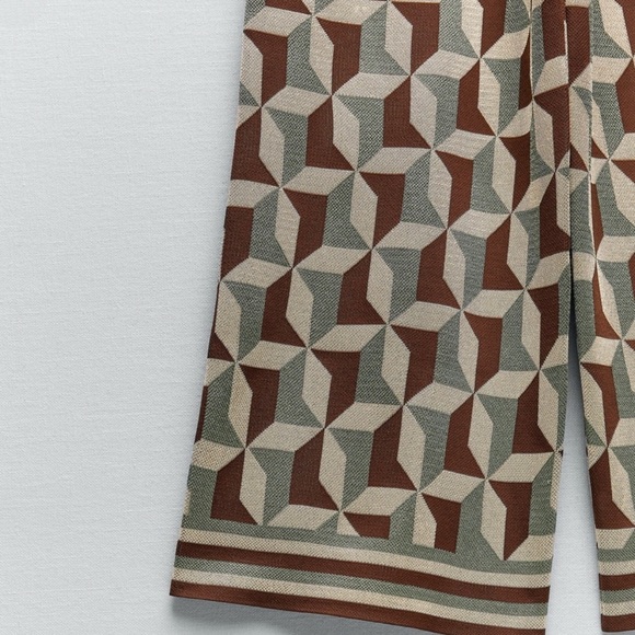 Zara Jacquard Knit Culottes - Picture 4 of 5
